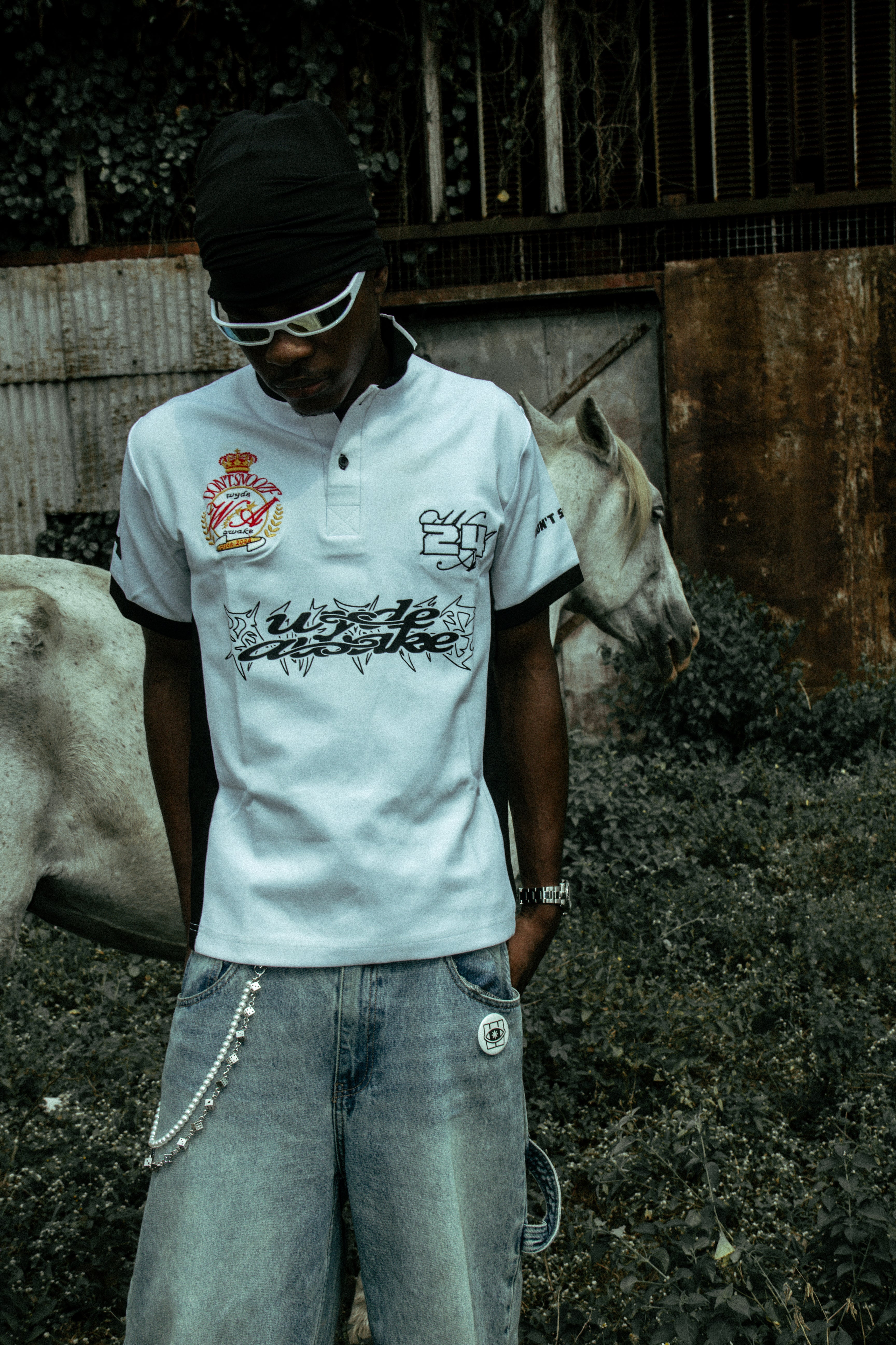 WHITE ROYAL POLO