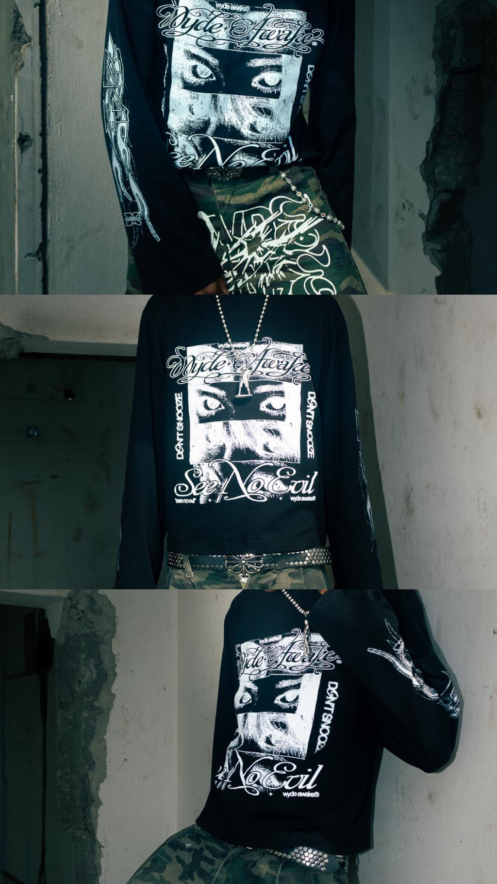 ‘SEE NO EVIL’ LONGSLEEVE TEE